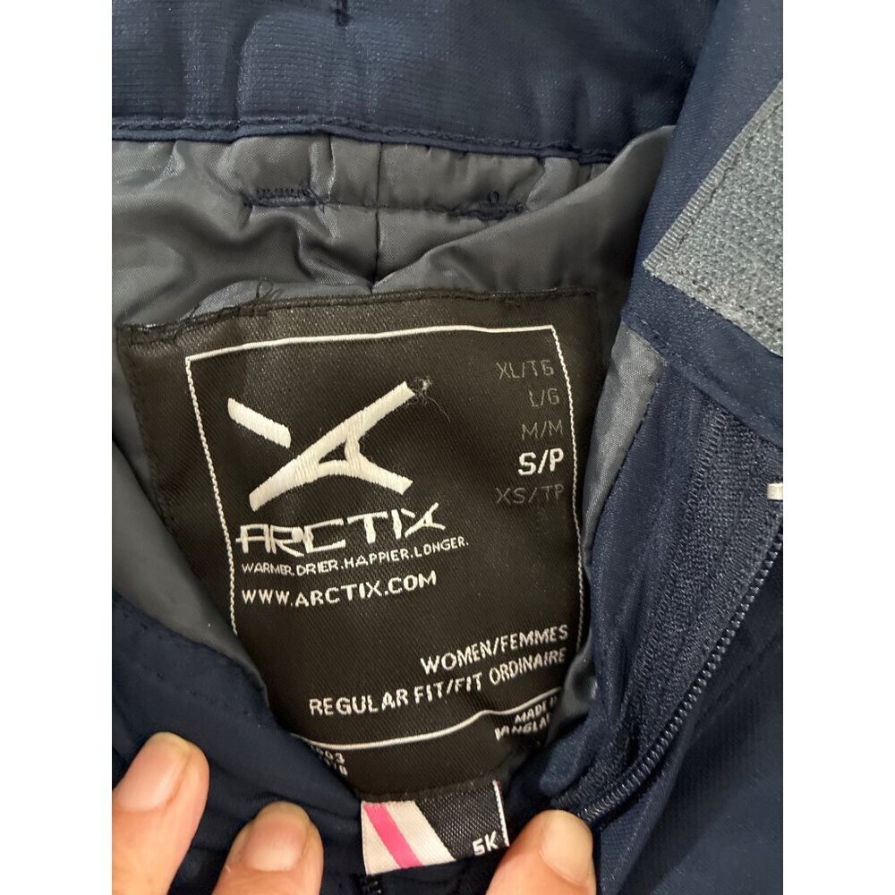 Arctix Women's Insulated Snow Pants Blue Night Melange size small regular fit 5K - Picture 8 of 10